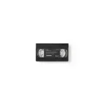 Nedis CLTP100BK fejtisztító szalag, VHS fejek, fekete