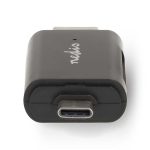 Nedis CRDRU2110BK USB2.0 - USBC kártyaolvasó microSD (TF) / microSDHC (TF) / microSDXC (TF) / SD / SDHC / SDXC - Image 3
