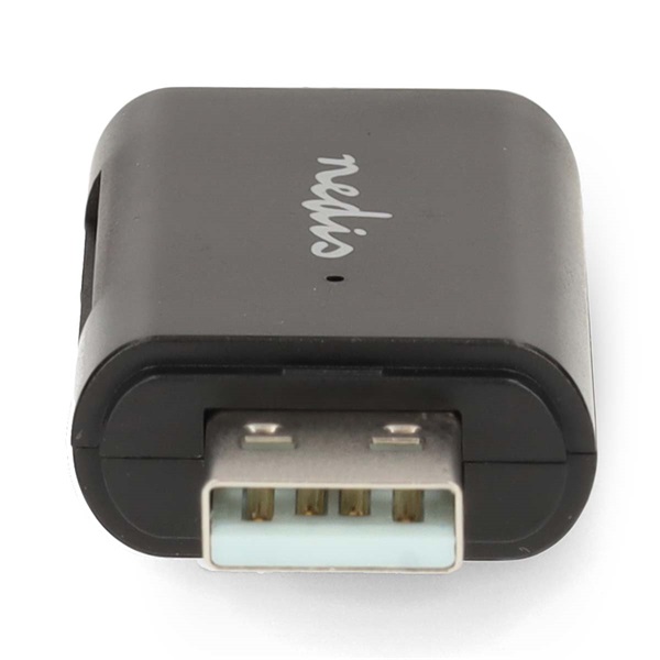 Nedis CRDRU2110BK USB2.0 - USBC kártyaolvasó microSD (TF) / microSDHC (TF) / microSDXC (TF) / SD / SDHC / SDXC - Image 2