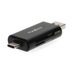 Nedis CRDRU2110BK USB2.0 - USBC kártyaolvasó microSD (TF) / microSDHC (TF) / microSDXC (TF) / SD / SDHC / SDXC - Image 5