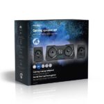Nedis GSPR21022BK gamer hangszóró készlet, csatornák: 2.2, USB tápellátás, 3,5 mm jack, 48 W, LED, hangerőszabályozó - Image 13