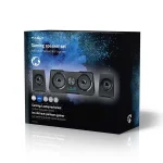 Nedis GSPR21022BK gamer hangszóró készlet, csatornák: 2.2, USB tápellátás, 3,5 mm jack, 48 W, LED, hangerőszabályozó - Image 12