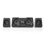 Nedis GSPR21022BK gamer hangszóró készlet, csatornák: 2.2, USB tápellátás, 3,5 mm jack, 48 W, LED, hangerőszabályozó - Image 2