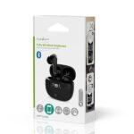 Nedis HPBT2450BK bluetooth fülhallgató (headset), ANC (aktív zajszűrés), üzemidő: 30 óra, töltőtok, beépített mikrofon - Image 4