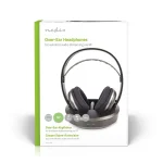Nedis HPRF210BK rádiófrekvenciás vezeték nélküli RF fejhallgató, akkumulátoros - Image 5