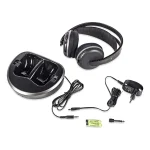 Nedis HPRF210BK rádiófrekvenciás vezeték nélküli RF fejhallgató, akkumulátoros - Image 6