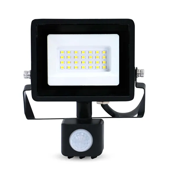 Nedis LLFLP16BLKmozgásérzékelős LED reflektor 20W, IP44, 4000 K, 1620 lm, 220 - 240 V AC 50/60 Hz, Energiaosztály: F