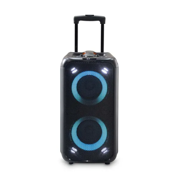 Nedis SPPT2480BK bluetooth hangszóró, hangfal, 2x 5.25" mélynyomó, 2 x 2" magassugárzó, 240W, 5 óra lejátszási idő, akku - Image 1