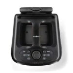 Nedis SPPT2480BK bluetooth hangszóró, hangfal, 2x 5.25" mélynyomó, 2 x 2" magassugárzó, 240W, 5 óra lejátszási idő, akku - Image 3
