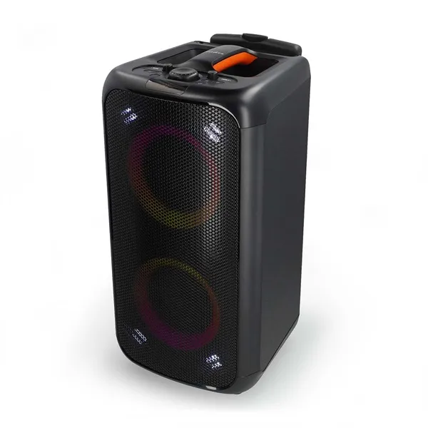 Nedis SPPT2480BK bluetooth hangszóró, hangfal, 2x 5.25" mélynyomó, 2 x 2" magassugárzó, 240W, 5 óra lejátszási idő, akku - Image 4