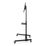 Nedis TVSM5100BK kerekes gurulós LCD TV/Monitor állvány (tartó konzol), 32"-55", szabadon álló, 35kg - Image 3