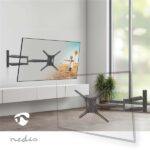Nedis TVWM1790BK 13"-86"  LCD TV / monitor fali tartókonzol, maximum 60 kg, forgatható dönthető, 3 forgáspont - Image 6