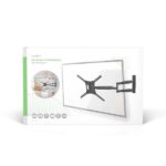 Nedis TVWM1790BK 13"-86"  LCD TV / monitor fali tartókonzol, maximum 60 kg, forgatható dönthető, 3 forgáspont - Image 7