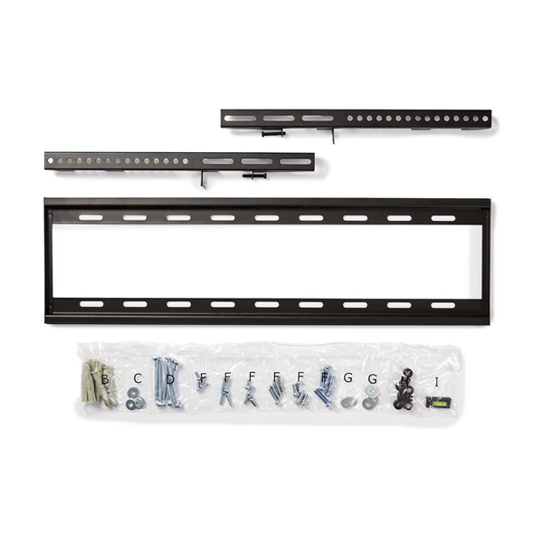 Nedis_TVWM2050BK_LCD_TV_monitor_fali_tarto_fix_42_-_70_Max_teherbiras_60_kg_Min_faltavolsag_29_mm-i1687329.jpg Nedis TVWM2050BK LCD TV / monitor fali tartó fix 42 - 70 "  Max. teherbírás: 60 kg,  Min. faltávolság: 29 mm - Image 5