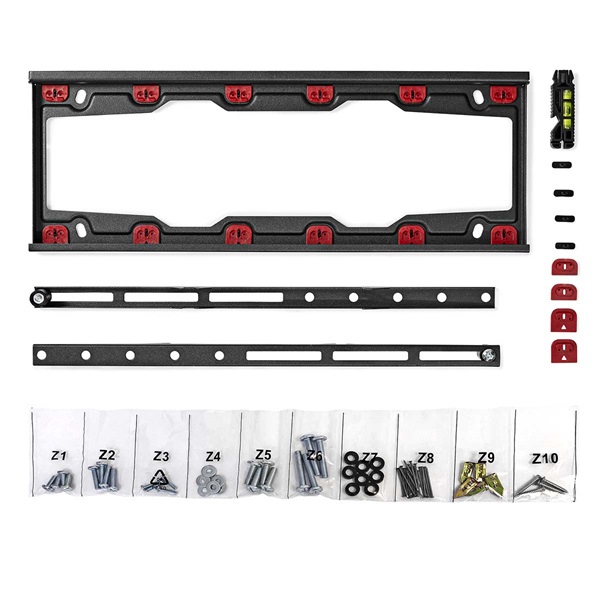 Nedis_TVWM4030BK_23_-_55_LCD_TV_monitor_fali_tartokonzol_maximum_35_kg_faltavolsag_28_mm_gipszkarton_falra-i1638648.jpg Nedis TVWM4030BK 23 - 55"  LCD TV / monitor fali tartókonzol, maximum 35 kg, faltávolság: 28 mm, gipszkarton falra - Image 4