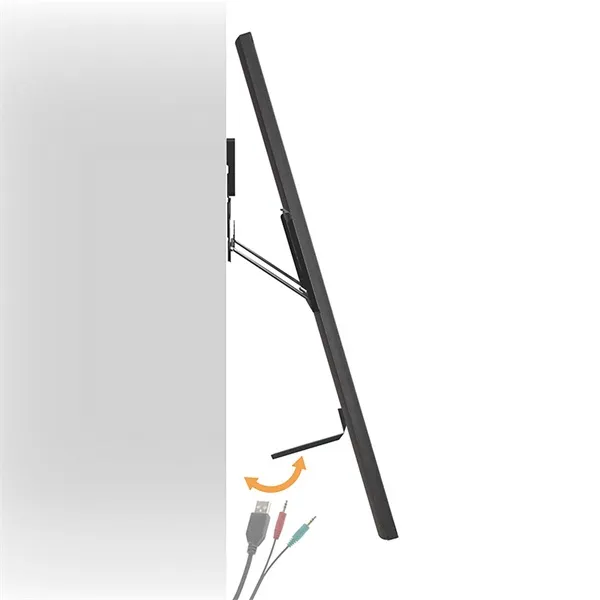 Nedis TVWM5090BK LCD TV / monitor fali tartó konzol, 43-100" Max. teherbírás: 75 kg, faltáv:9,5mm - Image 4