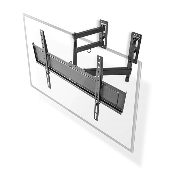 Nedis_TVWM5350BK_32-_70_LCD_TV_monitor_fali_tartokonzol_maximum_40_kg_forgathato_dontheto_6_forgaspont-i1687672.jpg Nedis TVWM5350BK 32"- 70" LCD TV / monitor fali tartókonzol, maximum 40 kg, forgatható / dönthető, 6 forgáspont - Image 1