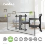 Nedis TVWM6550BK 37"- 80" LCD TV / monitor fali tartókonzol, maximum 50 kg, forgatható / dönthető, 3 forgáspont - Image 5
