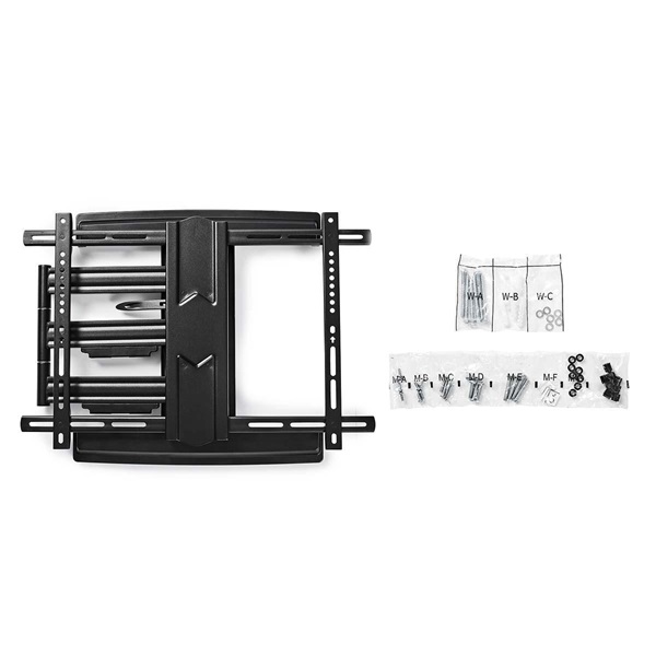 Nedis_TVWM6550BK_37-_80_LCD_TV_monitor_fali_tartokonzol_maximum_50_kg_forgathato_dontheto_3_forgaspont-i1687490.jpg Nedis TVWM6550BK 37"- 80" LCD TV / monitor fali tartókonzol, maximum 50 kg, forgatható / dönthető, 3 forgáspont - Image 7