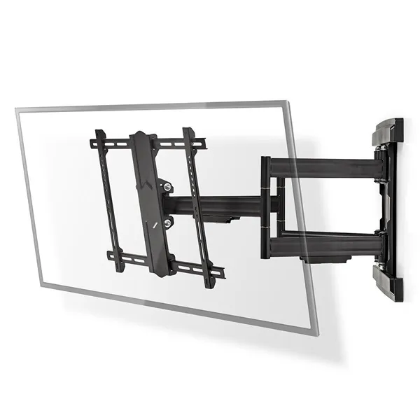 Nedis TVWM6551BK 37"- 80" LCD TV / monitor fali tartókonzol, maximum 70 kg, forgatható / dönthető, 6 forgáspont