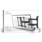 Nedis TVWM6551BK 37"- 80" LCD TV / monitor fali tartókonzol, maximum 70 kg, forgatható / dönthető, 6 forgáspont - Image 6