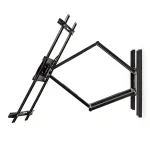 Nedis TVWM6570BK 43"- 100" LCD TV / monitor fali tartókonzol, maximum 70 kg, forgatható / dönthető, 3 forgáspont - Image 5