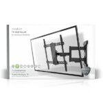 Nedis TVWM6570BK 43"- 100" LCD TV / monitor fali tartókonzol, maximum 70 kg, forgatható / dönthető, 3 forgáspont - Image 6