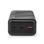 Nedis UPBKPD30000BK hordozható külső akkumulátor, powerbank 30000mAh - Image 3