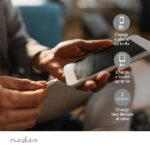 Nedis UPBKPD30000BK hordozható külső akkumulátor, powerbank 30000mAh - Image 2