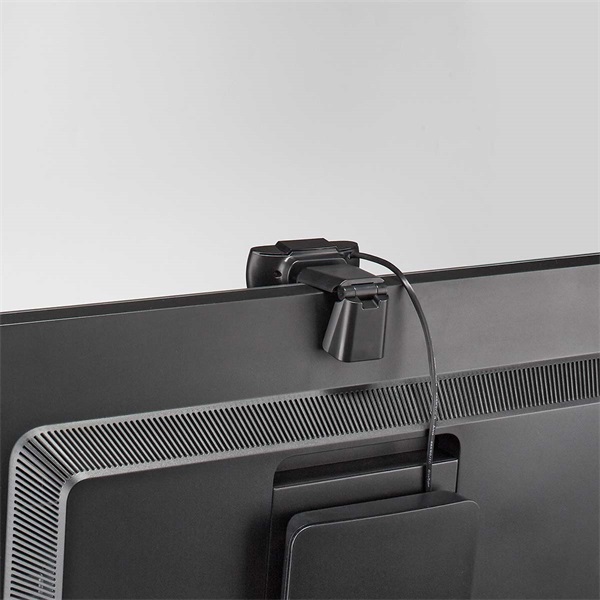 Nedis WCAM100BK (webcam) webkamera 1920x1080 full Hd, 30fps, sztereo mikrofon, lencsevédő - Image 3