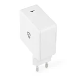 Nedis WCGPD100W100WT PD (Power Delivery) töltő / tápegység 100W, 5A, GaN, QC, 5V, 9V, 12V, 15V, 20V, USB-C - Image 2