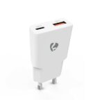 Nedis WCHA20WT gyorstöltő USB-A / USB-C töltő, PD3.0, 20W - Image 3
