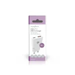 Nedis WCHA30WT gyorstöltő USB-A / USB-C töltő, GaN, PD3.0, QC, Gyorstöltési funkció 1,5 / 2,0 / 2,5 / 3,0 A, 30W, fehér - Image 5