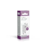Nedis WCHAC20WT fali USB töltő, 20 W, GaN, PD3.0, 1,67 / 2,22 / 3,0 A, USB-C, automatikus feszültségválasztás - Image 6