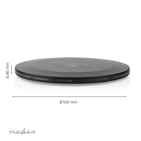Nedis WCHAQ15W110BK vezeték nélküli (indukciós) QI töltő 15 W, 2 A - Image 3