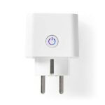 Nedis WIFIP121FWT okos konnektor, Wi-Fi, IP21, 16A, 3680W, fogyasztásmérő, Android™ / IOS - Image 3