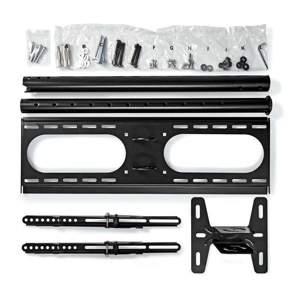 Nedis TVCM1350BK mennyezeti (plafonra szerelhető) TV / monitor állvány/tartó konzol, 42-65", dönthető, forgatható, 45kg - Image 4