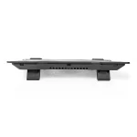 Nedis NBCR101BK notebook hűtő, 17", 125mm ventilátor, LED, zaj 15db - Image 2