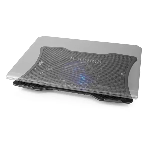 Nedis NBCR101BK notebook hűtő, 17", 125mm ventilátor, LED, zaj 15db - Image 5