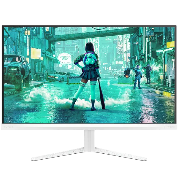 PHILIPS Evnia Gaming IPS 260Hz monitor 27" 27M2N3201PL, 1920x1080, 16:9, 300cd/m2, 1ms, DisplayPort/HDMI, Fehér