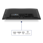 PHILIPS IPS 120Hz monitor 24" 24E1N1200A/00, 1920x1080, 16:9, 300 cd/m2, 1ms, VGA/HDMI/DisplayPort, hangszóró - Image 9