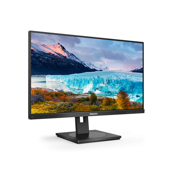 PHILIPS IPS monitor 23.8" 242S1AE, 1920x1080, 16:9, 250cd/m2, 4ms, VGA/DVI/HDMI/DisplayPort, Pivot, hangszóró - Image 7