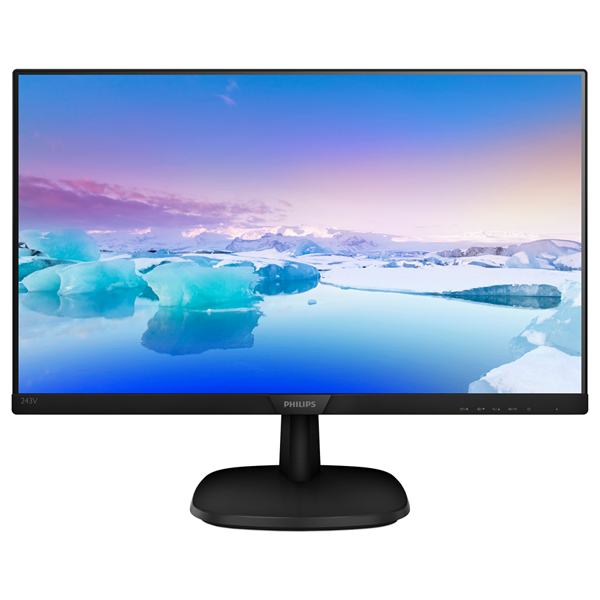 PHILIPS IPS monitor 23,8" 243V7QJABF, 1920x1080, 16:9, 250cd/m2, 4ms, VGA/HDMI/Displayport, hangszóró - Image 5