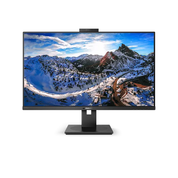 PHILIPS IPS monitor 31.5" 326P1H, 2560x1440, 16:9, 350cd/m2, 4ms, 2xHDMI/DP/USB-C/4xUSB/LAN, Pivot, hangszóró&webkamera - Image 9