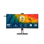 PHILIPS Ívelt monitor 40" 40B1U6903CH, 5120x2160, 21:9, 300 cd/m2, 4ms, HDMIx2/DP/Thunderbolt/USBx5/USB-C/LAN, hangszóró