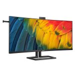 PHILIPS Ívelt monitor 40" 40B1U6903CH, 5120x2160, 21:9, 300 cd/m2, 4ms, HDMIx2/DP/Thunderbolt/USBx5/USB-C/LAN, hangszóró - Image 3
