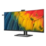 PHILIPS Ívelt monitor 40" 40B1U6903CH, 5120x2160, 21:9, 300 cd/m2, 4ms, HDMIx2/DP/Thunderbolt/USBx5/USB-C/LAN, hangszóró - Image 4