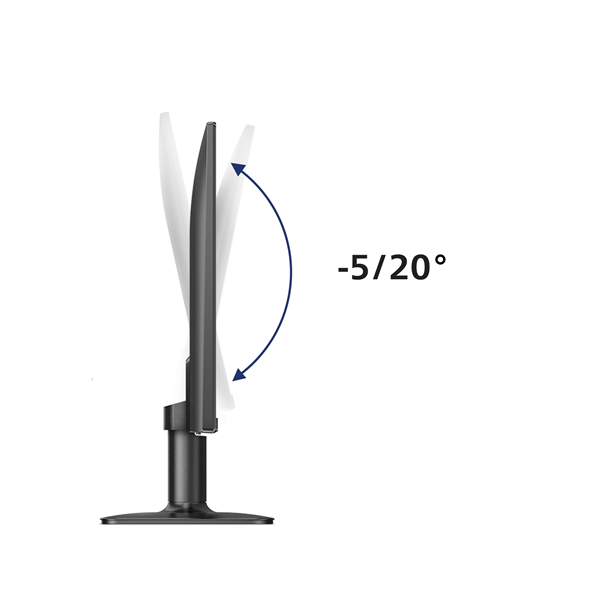 PHILIPS IPS monitor 23,8" 24E2N1110/00, 1920 x 1080, 16:9, 300 cd/m2, 4ms, VGA/HDMI, 120Hz - Image 6