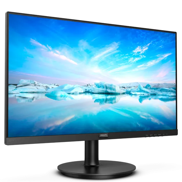 PHILIPS VA monitor 21.5" 221V8A, 1920x1080, 16:9, 250cd/m2, 4ms, VGA/HDMI, hangszóró - Image 4