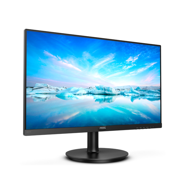 PHILIPS VA monitor 21.5" 221V8A, 1920x1080, 16:9, 250cd/m2, 4ms, VGA/HDMI, hangszóró - Image 11
